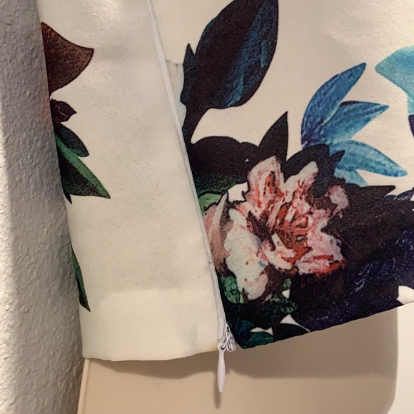 floral Chicwish crop top + full midi skirt set, M - Picture 5 of 11